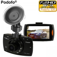 Podofo Автомобильный видеорегистратор Podofo G30 2.7 "Full HD 1080 P